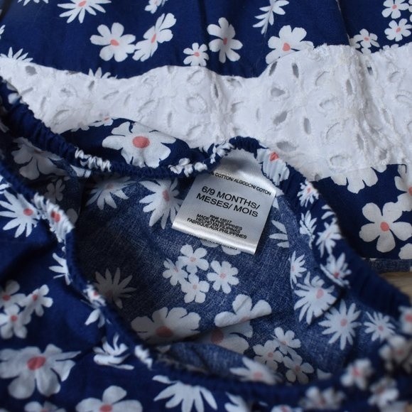 Penelope Mack Floral Sun Dress Size 6-9 Months - Picture 5 of 11